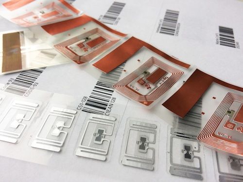 RFID tags and barcodes
